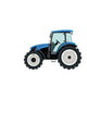Blue Tractor Wall Decal