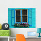 Colorful Window Wall Decal