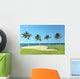 Golf Course Lava Ocean Wall Decal