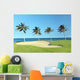 Golf Course Lava Ocean Wall Decal