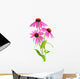 Pink Coneflower Wall Decal