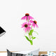 Pink Coneflower Wall Decal