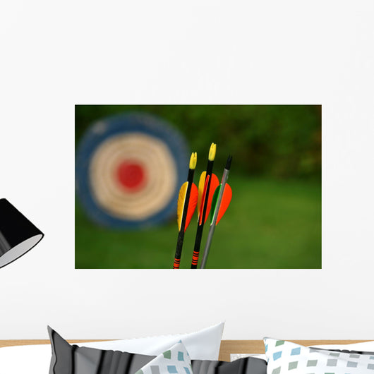 Archery Arrows and Target Wall Decal