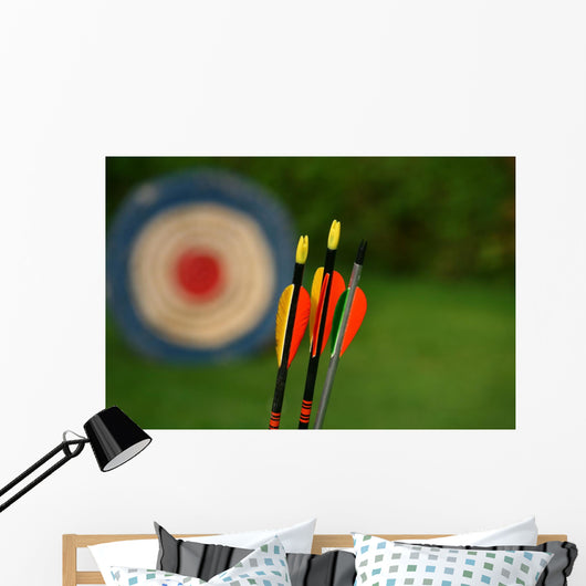 Archery Arrows and Target Wall Decal