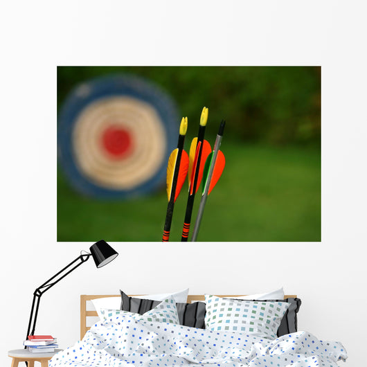 Archery Arrows and Target Wall Decal