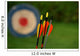 Archery Arrows and Target Wall Decal