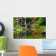 Cascading Waterfall and Pond Wall Decal