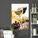 Wineglasses with Red and White Wines Wall Decal