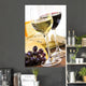 Wineglasses with Red and White Wines Wall Decal