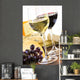 Wineglasses with Red and White Wines Wall Decal