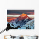 Evening Glow Mount Everest Wall Decal