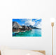 Beach Bungalows Bora Bora Wall Decal