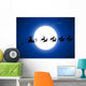Santa Claus Flying Christmas Wall Decal