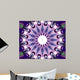 Mandala Purple Wall Decal