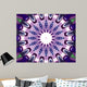 Mandala Purple Wall Decal