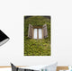 French Window Leaves Wall Decal