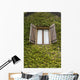French Window Leaves Wall Decal
