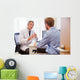 Male Patient Having Consultation Wall Decal