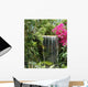 Flowers and Waterfall Wall Decal