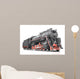 Transport Train White Wall Decal