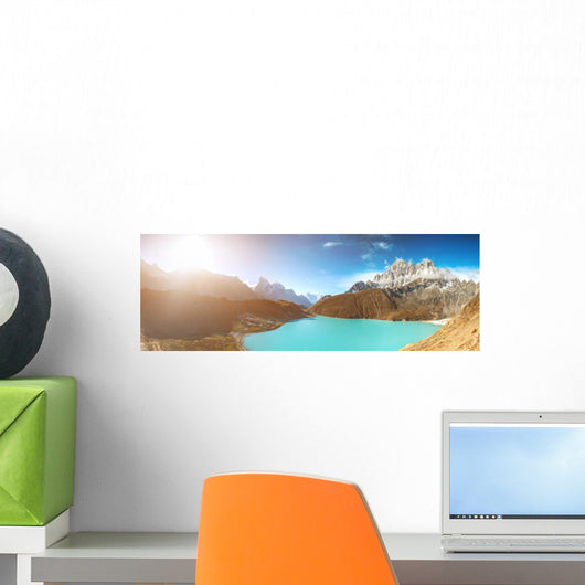 Gokyo Lake Nepal Wall Decal Panoramic