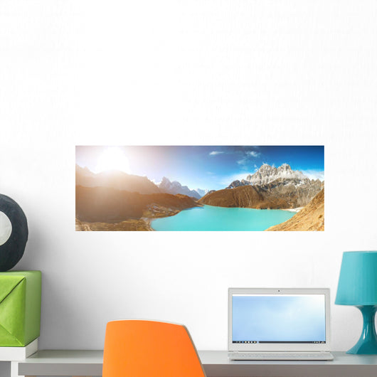 Gokyo Lake Nepal Wall Decal Panoramic