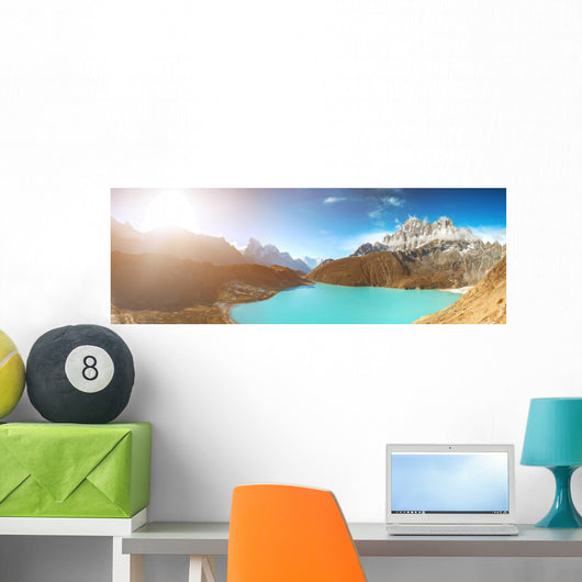 Gokyo Lake Nepal Wall Decal Panoramic