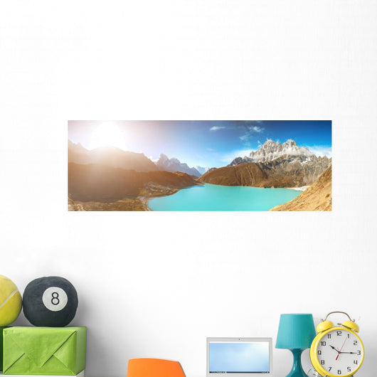 Gokyo Lake Nepal Wall Decal Panoramic