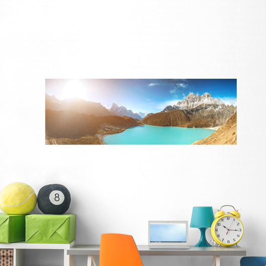 Gokyo Lake Nepal Wall Decal Panoramic