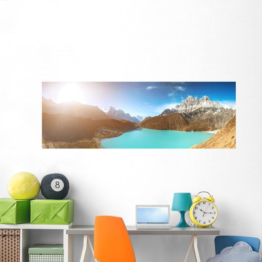 Gokyo Lake Nepal Wall Decal Panoramic
