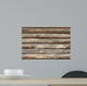 Wood Detail Wooden Hut Wall Decal