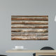 Wood Detail Wooden Hut Wall Decal