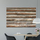 Wood Detail Wooden Hut Wall Decal