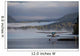Landed Waterplane Foggy Hills Wall Decal