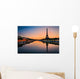 Sunrise Eiffel Tower Paris Wall Decal