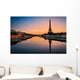 Sunrise Eiffel Tower Paris Wall Decal