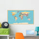 Vintage World Map Wall Decal