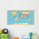 Vintage World Map Wall Decal