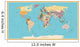 Vintage World Map Wall Decal