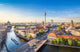 Spree River Berlin Skyline Wall Decal
