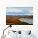 Denali Mountain and Wonder Lake Wall Decal