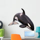 Jumping Orca Killer Whale Wall Decal