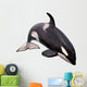 Jumping Orca Killer Whale Wall Decal