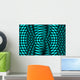 Digital Perspective-teal Wall Decal