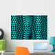 Digital Perspective-teal Wall Decal