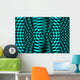 Digital Perspective-teal Wall Decal