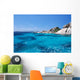 Budelli Island Natural Pools Wall Decal