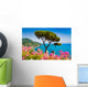 Amalfi Coast Campania Italy Hillside Wall Decal