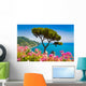 Amalfi Coast Campania Italy Hillside Wall Decal