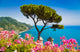 Amalfi Coast Campania Italy Hillside Wall Decal
